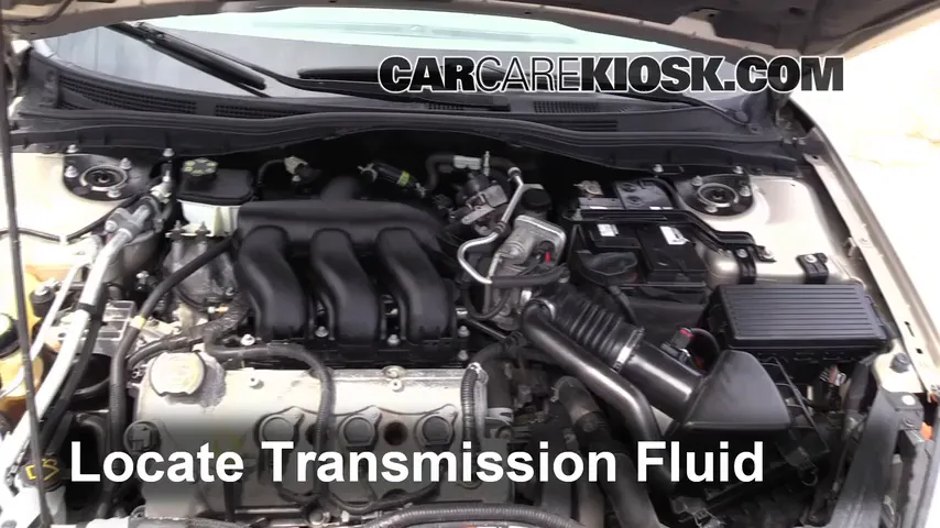 2006 Mercury Milan Premier 3.0L V6 Líquido de transmisión Controlar nivel de líquido